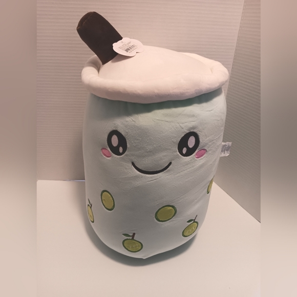 Light green lime beverage soft pillow/toy - Picture 5 of 7